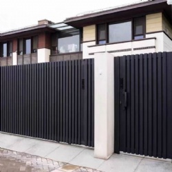 Electrical Sliding Villa Decoration Front Entry Aluminum Gate or Doors